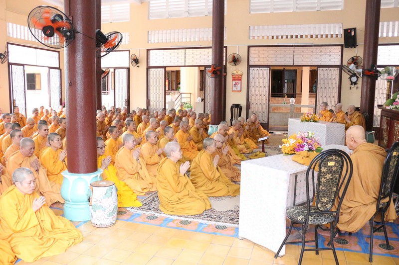 TP.HCM: Lễ tác pháp mãn hạ tại Trường hạ Tổ đình Ngọc Phương