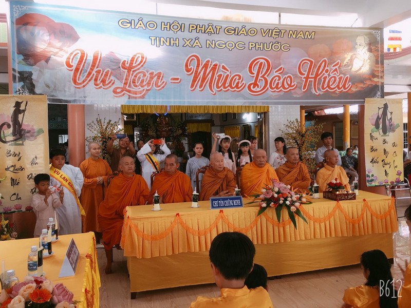 Đồng Tháp: Tịnh xá Ngọc Phước long trọng tổ chức Lễ Vu lan dâng cúng Pháp y