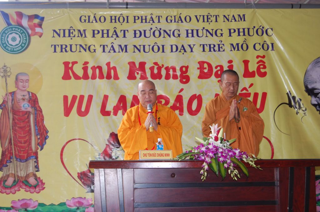 Cà Mau: Đại lễ Vu lan Báo hiếu và dâng Y Ca sa tại niệm Phật đường Hưng Phước