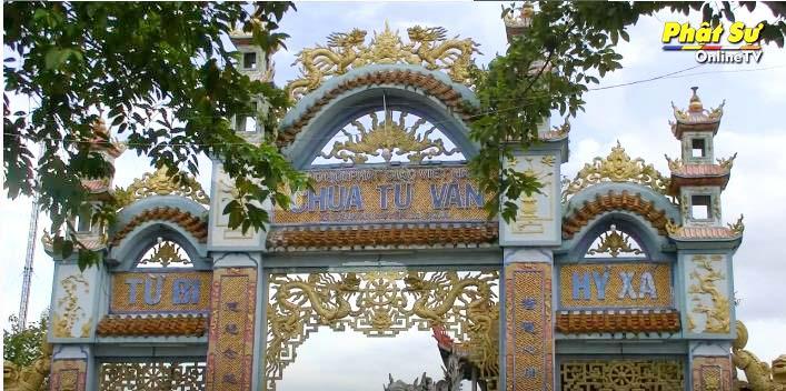 [Video] Kiên Giang: TT. Thích Phước Thắng thuyết giảng và tặng quà bà con tại chùa Từ Vân