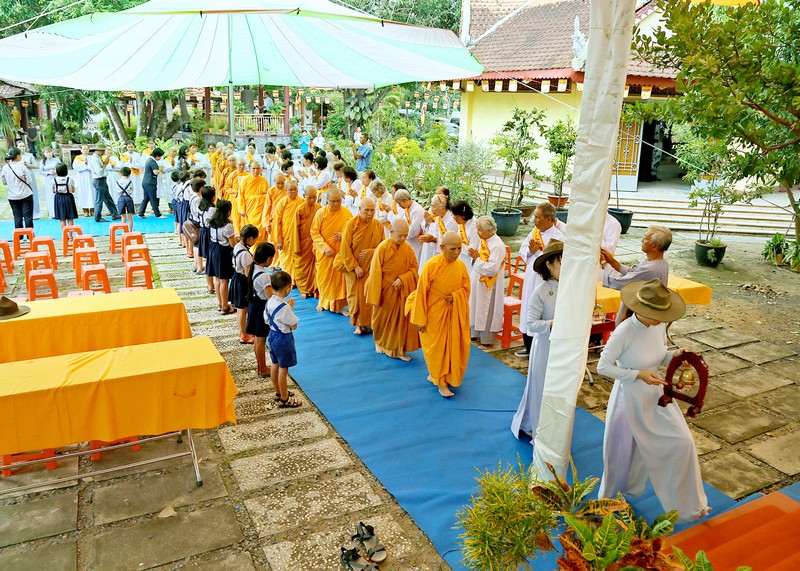 Đồng Nai: Tịnh xá Ngọc Thành trọng thể tổ chức Đại lễ Vu lan Báo hiếu và Dâng y Ca sa