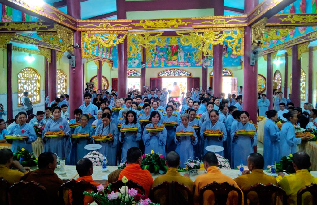 Kiên Giang: Phật giáo huyện Vĩnh Thuận tổ chức Đại lễ Vu lan báo hiếu