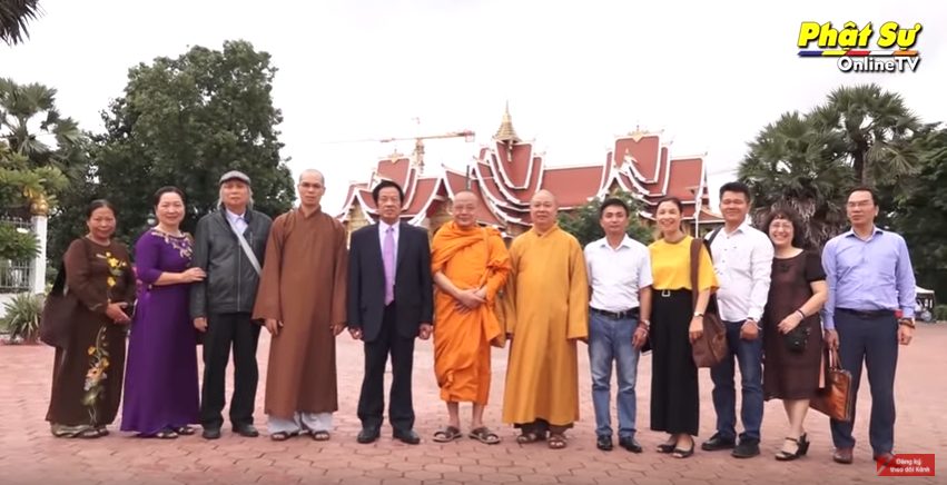 [Video] Ngày làm việc tại thủ đô Viêng Chăn của phái đoàn Phật giáo Việt Nam