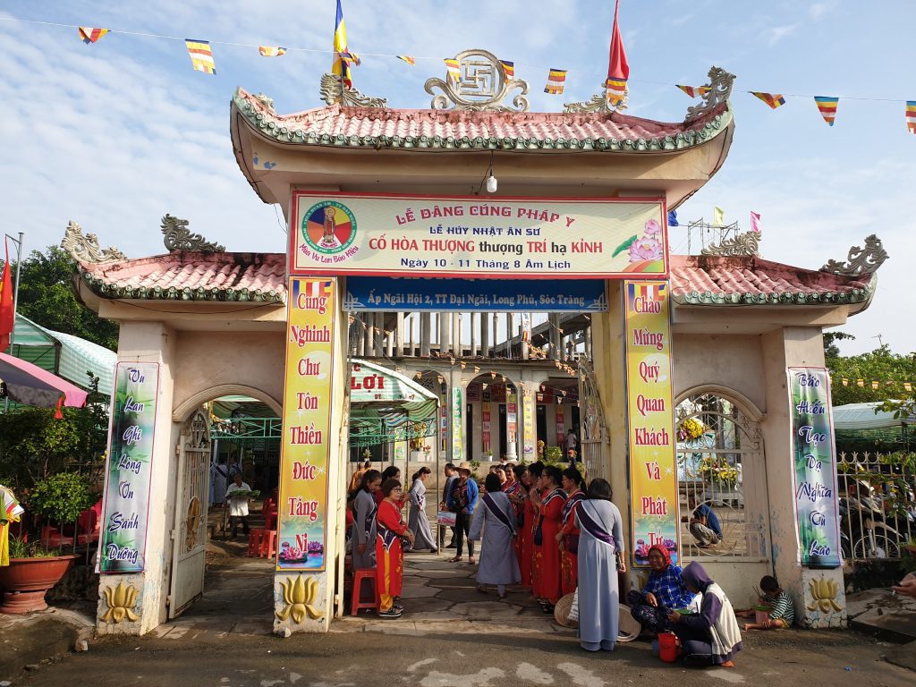 Sóc Trăng: Lễ Húy kỵ lần thứ 12 cố Hòa thượng Thích Trí Kỉnh tại chùa Quan Âm (huyện Long Phú)