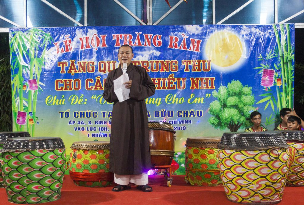 TP. HCM: Chùa Bửu Châu tổ chức đêm Trung Thu với chủ đề  “Vầng Trăng Cho Em”