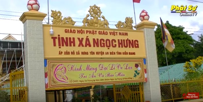 [Video] Kiên Giang: Tịnh xá Ngọc Hưng tặng quà tại An Minh