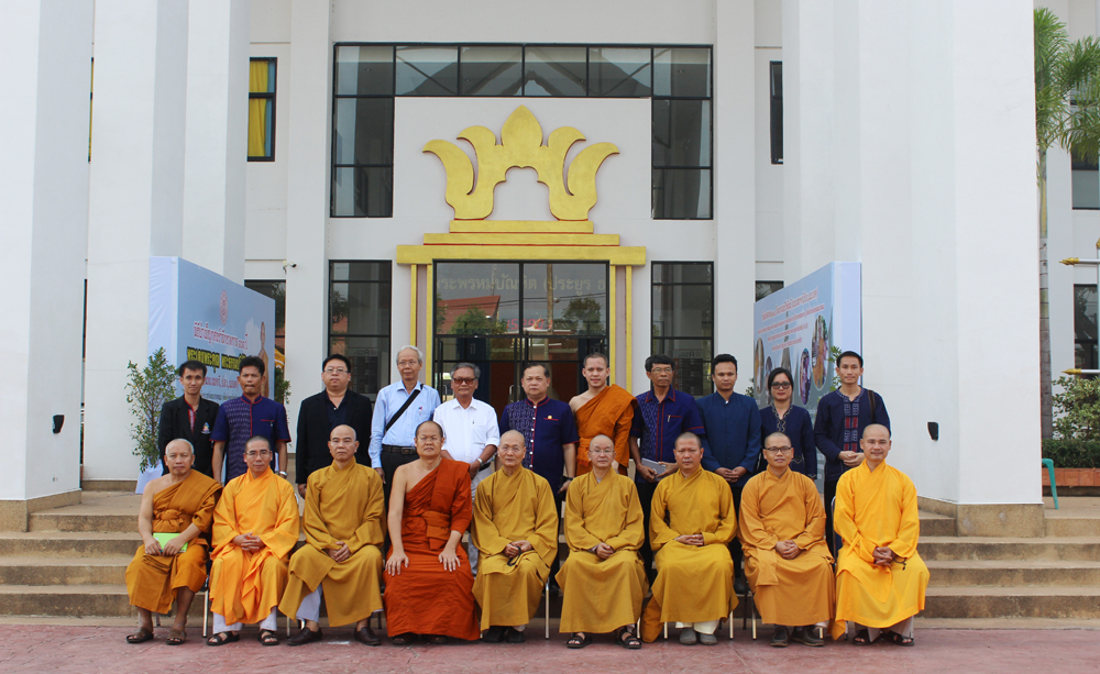 Thái Lan: Phái đoàn Học viện PGVN tại Huế thăm và làm việc tại Đại học MCU Nakhon Phanom