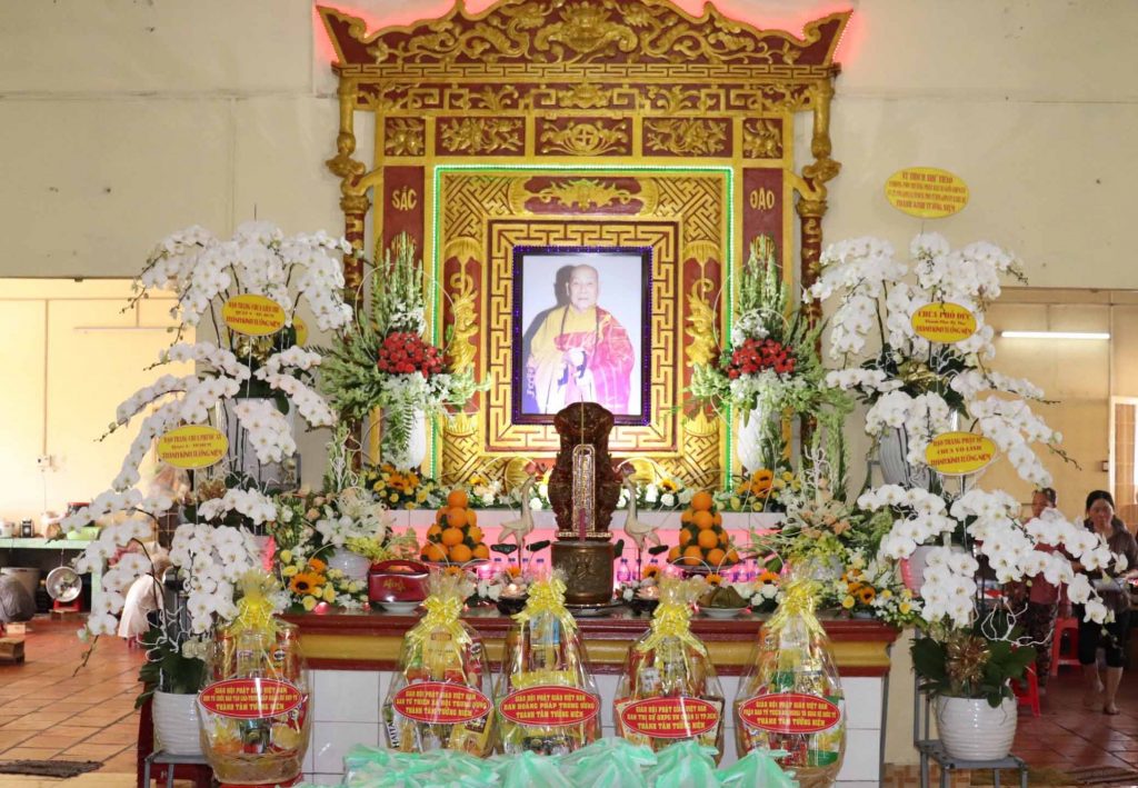 Tiền Giang: Trang nghiêm lễ Tưởng niệm lần thứ 10 cố Hòa thượng Thích Thiện Đạt tại chùa Phước Hội