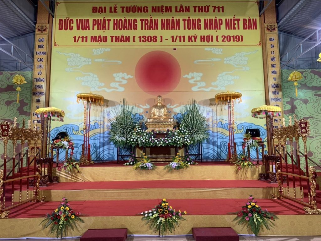 Đồng Nai: Đại lễ tưởng niệm 711 năm Đức Vua - Phật hoàng Trần Nhân Tông nhập niết bàn