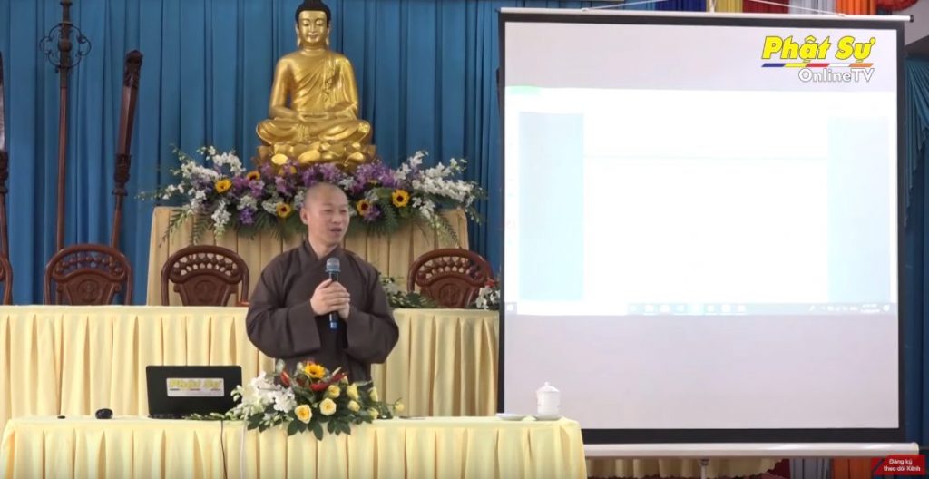 [Video] Bến Tre: Thượng tọa Thích Minh Nhẫn thuyết trình đề tài “THƯ KÝ VĂN PHÒNG – thời đại 4.0”