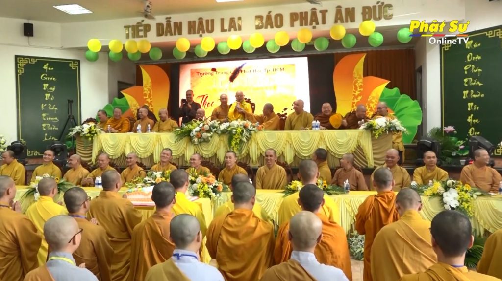 [Video] TP.HCM: Trường Trung cấp Phật học tri ân ngày Nhà Giáo Việt Nam