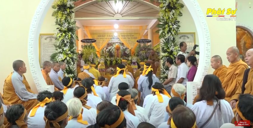 [Video] Sóc trăng: Lễ Tưởng niệm và phụng tống kim quang cố HT. Thích Giác Thuận