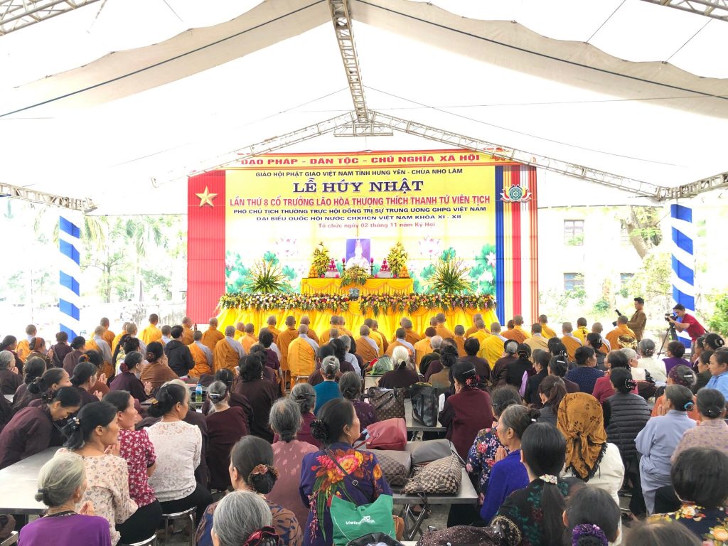 [Video] Hưng Yên: Lễ huý nhật Cố trưởng lão Hoà thượng Thích Thanh Tứ