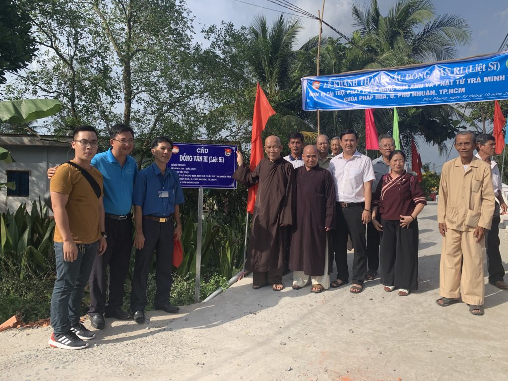 Bến Tre: Khánh thành cầu Nông thôn Đồng Văn Ri