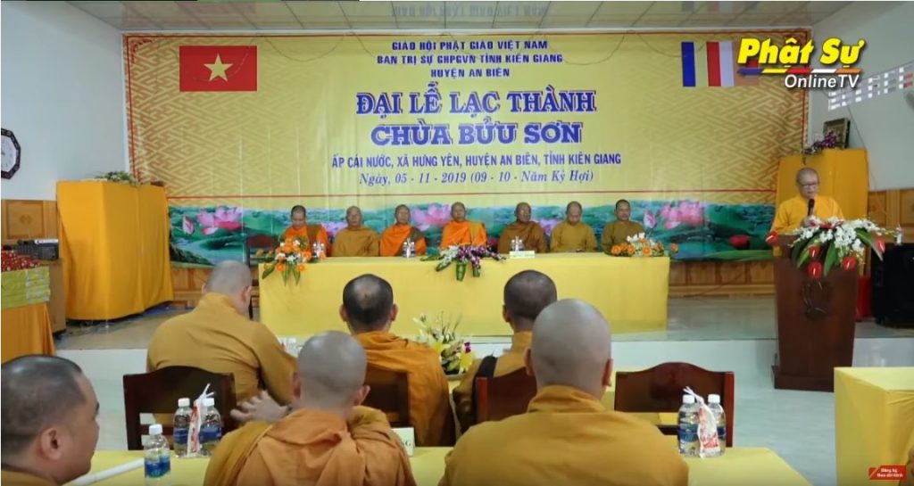 [Video] Kiên Giang: Lễ lạc thành chùa Bửu Sơn, huyện An Biên