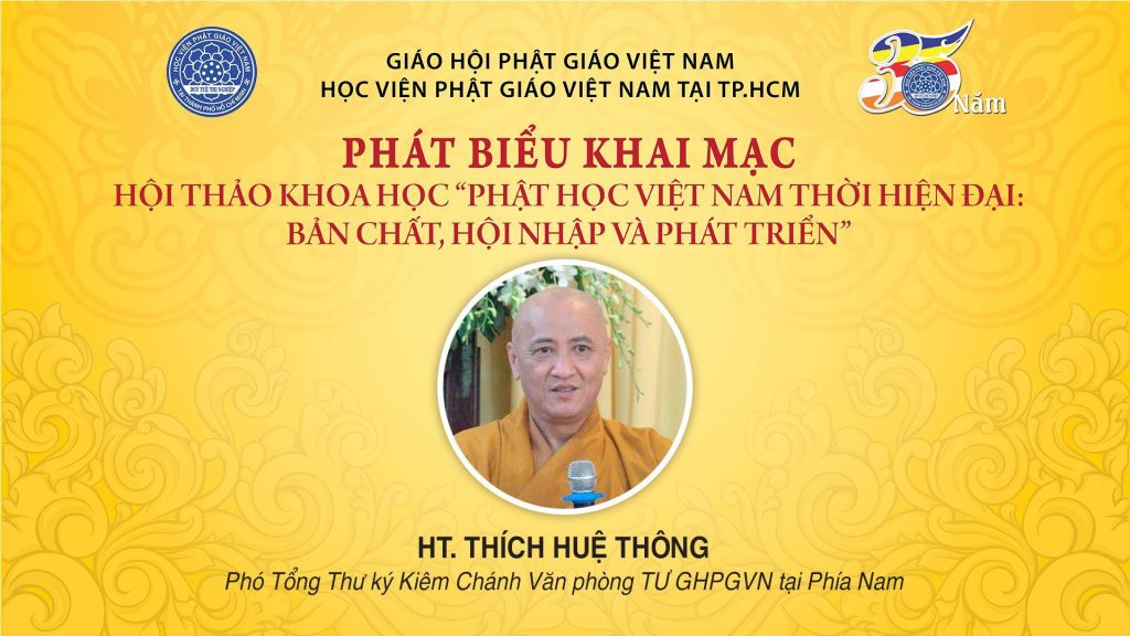 [Video] HT.THÍCH HUỆ THÔNG: BẢN CHẤT, ĐẶC ĐIỂM VÀ GIÁ TRỊ GIÁO DỤC CỦA ĐỨC PHẬT