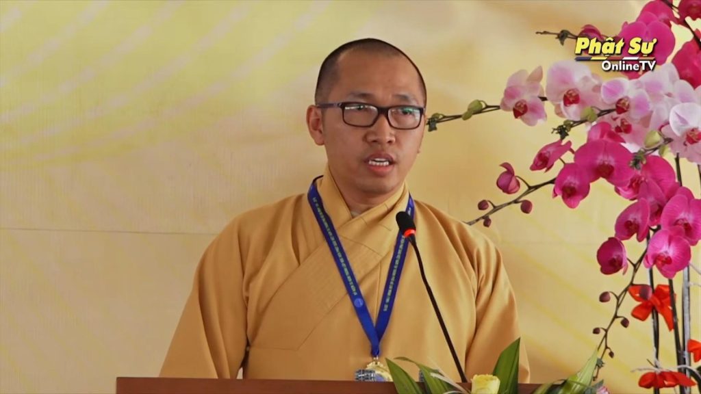 [Video] ĐĐ.THÍCH PHƯỚC HUỆ CỰU SV KHÓA VI PHÁT BIỂU CẢM NGHĨ TRONG BUỔI HỌP MẶT CỰU SV TẠI HVPGVN TP.HCM