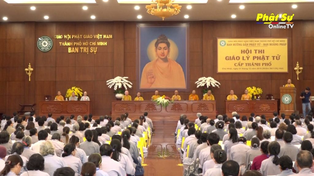 [Video] TP.HCM: PHẬT TỬ HÂN HOAN DỰ HỘI THI GIÁO LÝ CẤP THÀNH PHỐ
