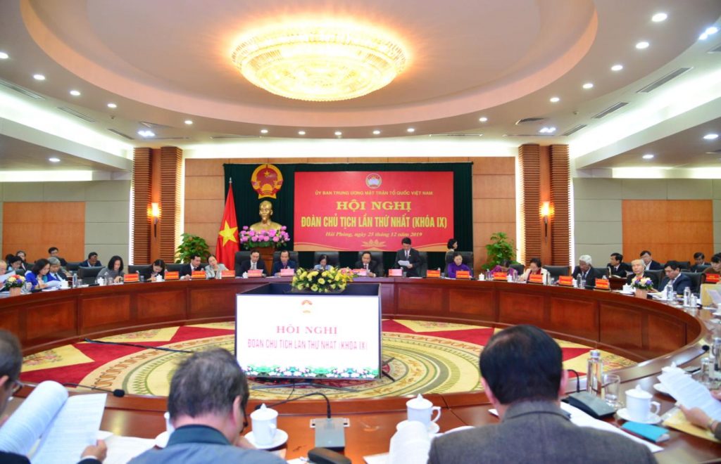 [Video] Hải Phòng: Uỷ ban TƯ MTTQ Việt Nam tổ chức Hội nghị đoàn chủ tịch lần thứ nhất khoá IX