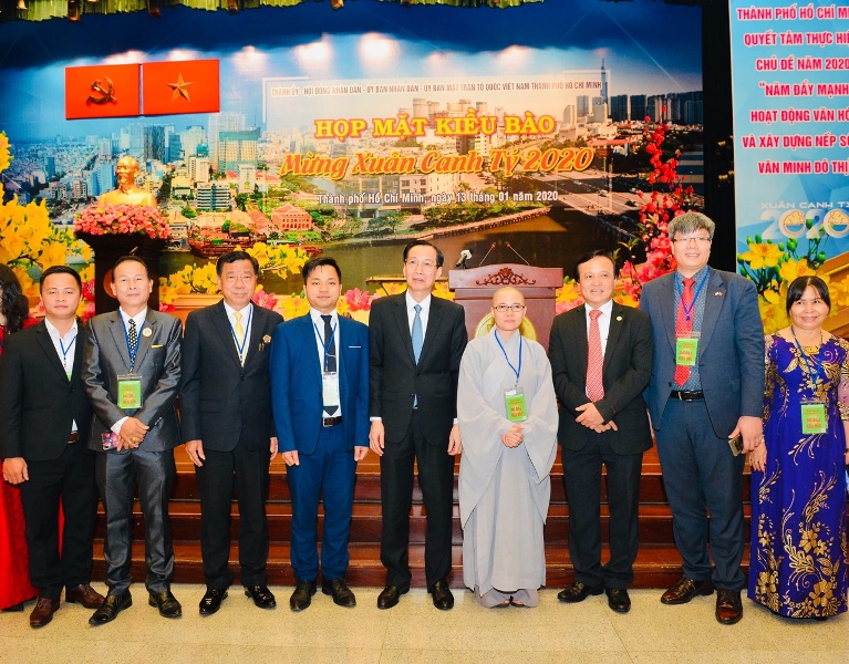 TP.HCM: Họp mặt Kiều bào mừng Xuân Canh Tý 2020