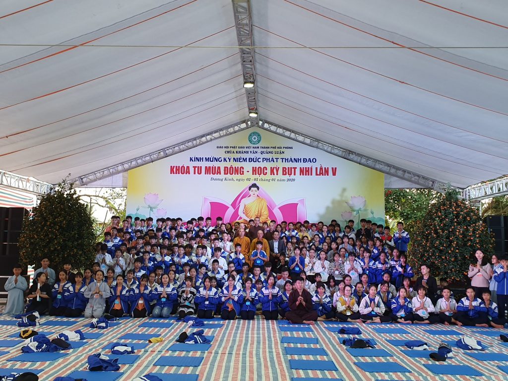 Hải Phòng: Công tác chuẩn bị cho Khóa tu Mùa Đông - Học kỳ Bụt nhí lần V và Kính mừng kỷ niệm Đức Phật thành đạo tại chùa Khánh Vân - Quảng Luận (chùa Quảng)