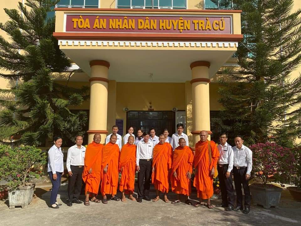 Trà vinh: Hội Đoàn kết Sư sãi Yêu nước huyện Trà Cú thăm và chúc Tết lãnh đạo chính quyền trước thềm năm mới