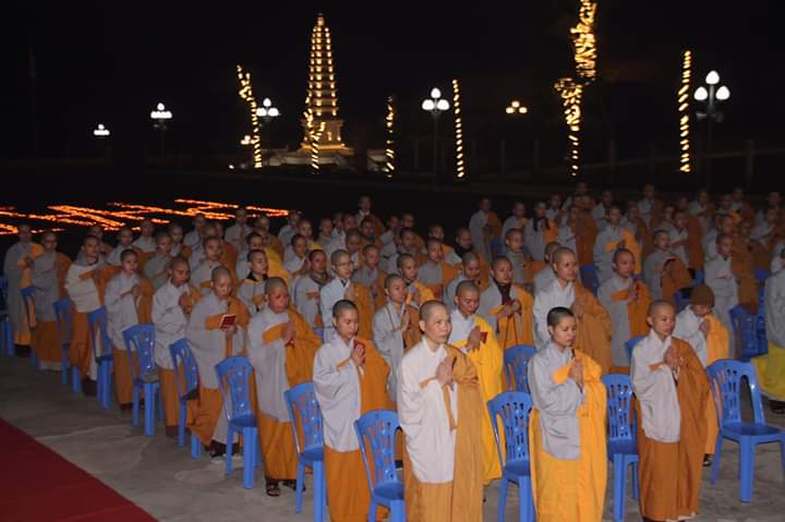 Hà Nội: Học viện Phật giáo Việt Nam tổ chức buổi lễ kỷ niệm Đức Phật thành đạo.