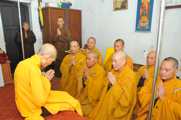 Hà Nội: Tăng Ni BTS GHPGVN TP. Hà Nội đỉnh lễ khánh tuế Đức Pháp Chủ GHPGVN