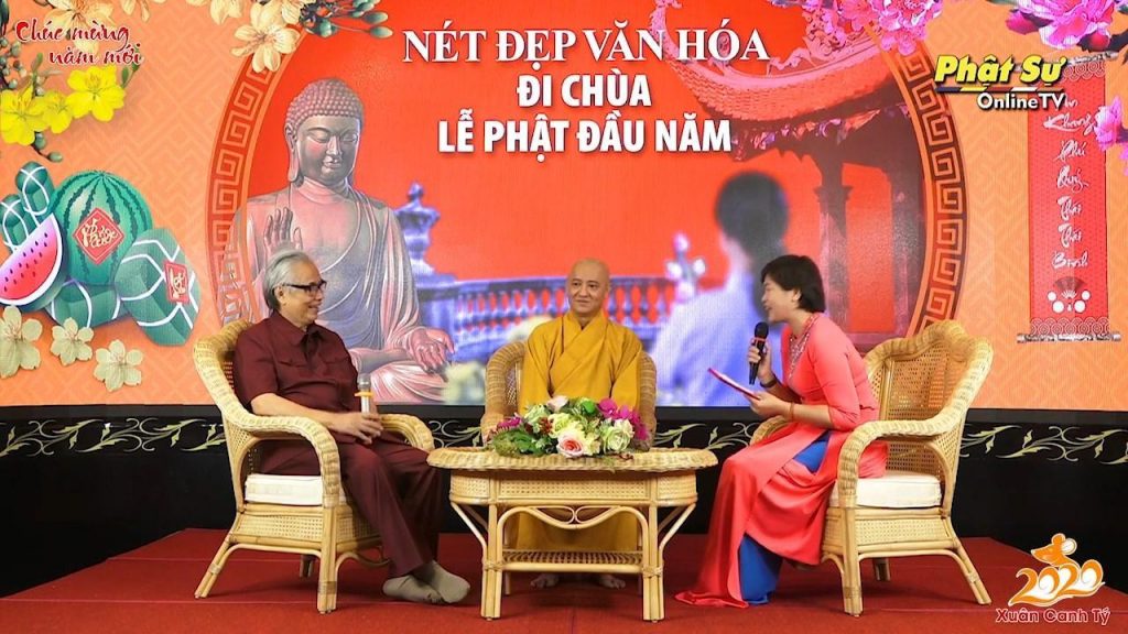 [Video] Mạn đàm "Nét đẹp đi chùa lễ Phật đầu năm" - HT. Thích Huệ Thông & GS.TS Nguyễn Khắc Thuần