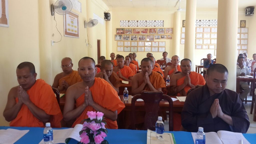 Trà vinh: Hội Đoàn kết Sư sãi Yêu nước uyện Cầu Ngang Tổng kết công tác hoạt động Phật sự năm 2019
