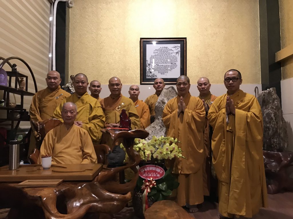 TP.Hồ Chí Minh: Ban Văn hoá TƯ khánh tuế, chúc Tết HT.Đệ nhất Phó Pháp chủ, HT.Chủ tịch HĐTS cùng chư Tôn đức Phó Chủ tịch HĐTS GHPGVN
