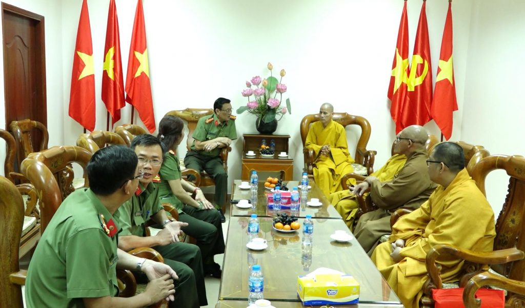 TP. HCM: Chư Tôn đức HĐTS chúc tết các cơ quan lãnh đạo Đảng và Nhà Nước