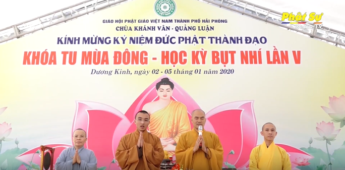 [Video] Hải Phòng: Khép lại khóa tu " Học kỳ Bụt Nhí" lần V tại chùa Khánh Vân
