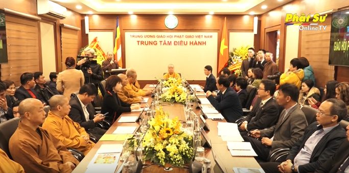 [Video] Hà Nội: Lễ khánh thành Trung tâm Điều hành Điện tử Văn phòng T.Ư GHPGVN