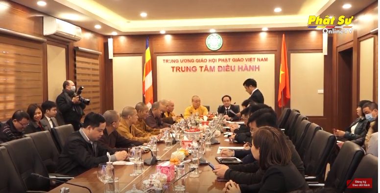 [Video] Hà Nội: Thường trực HĐTS GHPGVN và ban Tôn giáo Chính phủ triển khai công tác phòng chống Virus Corona