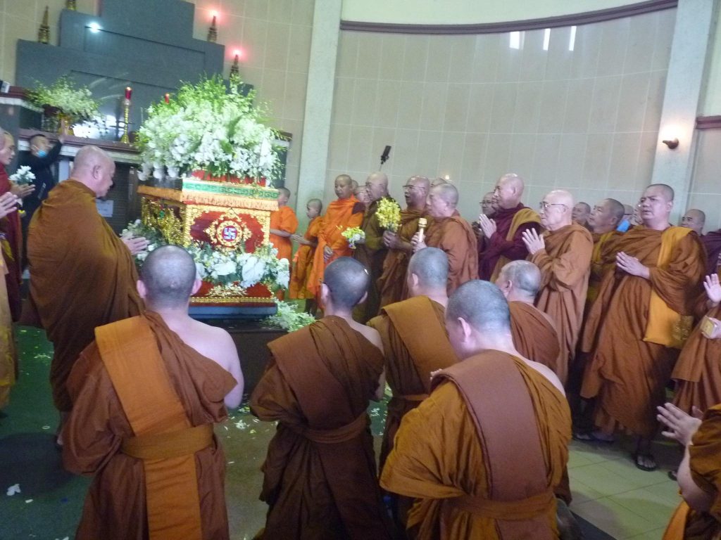 Đồng Nai: Lễ di quan và trà tỳ Trưởng lão Hòa thượng Giác Chánh