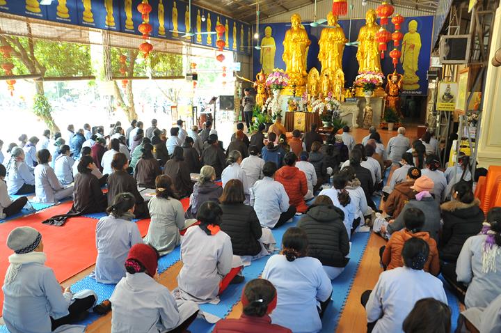 HT.Thích Bảo Nghiêm thăm, chúc Tết một số chùa trên địa bàn TP. Hà Nội