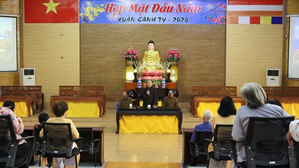 Kiên Giang: Chùa Phật Quang tổ chức họp mặt đầu năm xuân Canh Tý