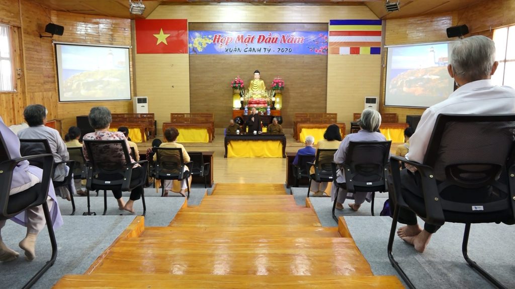 [Video] Kiên Giang: Chùa Phật Quang tổ chức họp mặt đầu năm xuân Canh Tý