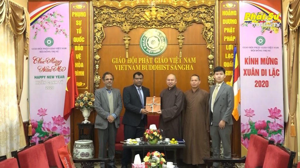 [Video] Hà Nội: GHPGVN tiếp thân mật Phó Đại sứ Ấn Độ và Giám đốc Trung tâm Swami Vivekananda