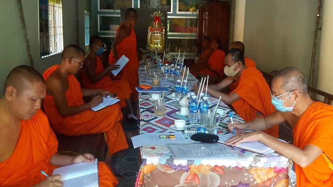 Vĩnh Long: Hội Đoàn kết Sư sãi Yêu nước tỉnh họp triển khai mở lớp sơ cấp Phật học Nam tông Khmer