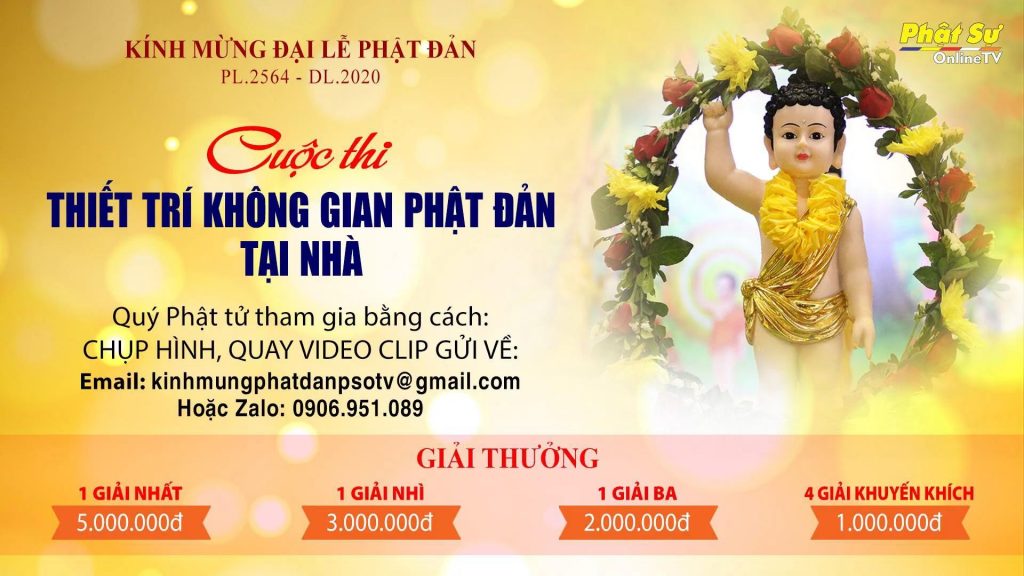 [Video] Cuộc thi thiết trí Không gian Phật Đản Sanh tại gia - Tập 9
