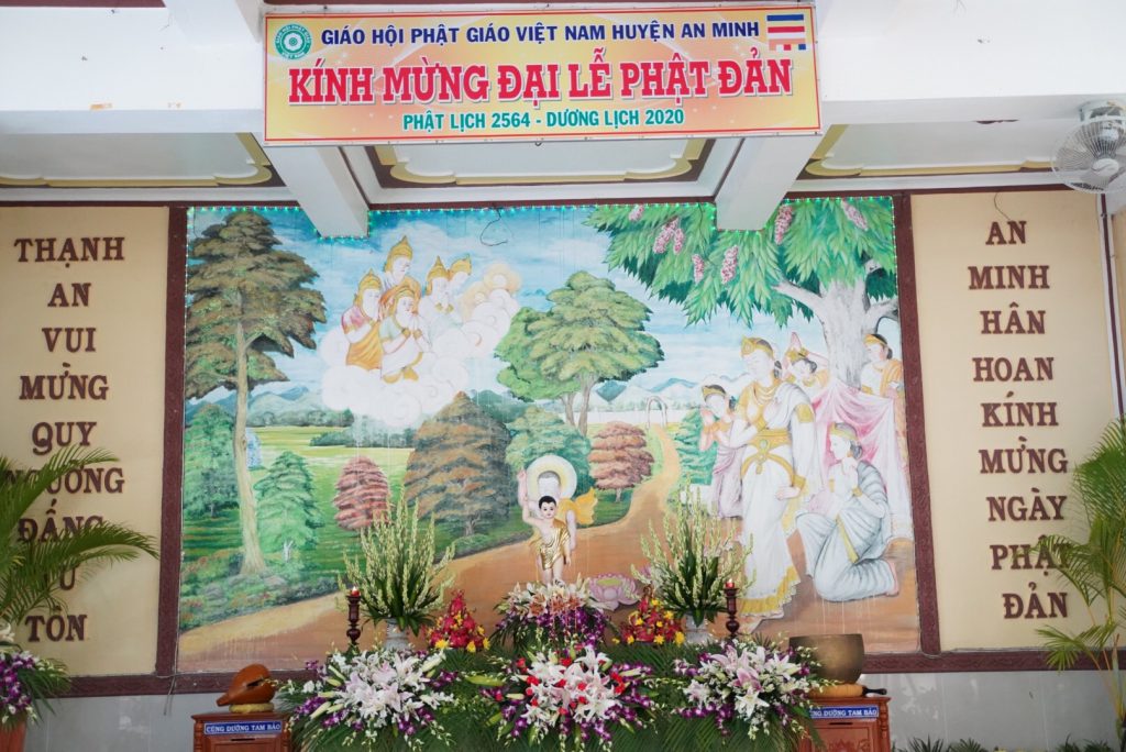 Kiên Giang: Ban Trị sự GHPGVN huyện An Minh trang nghiêm tổ chức Đại lễ Phật đản PL 2564 - DL 2020