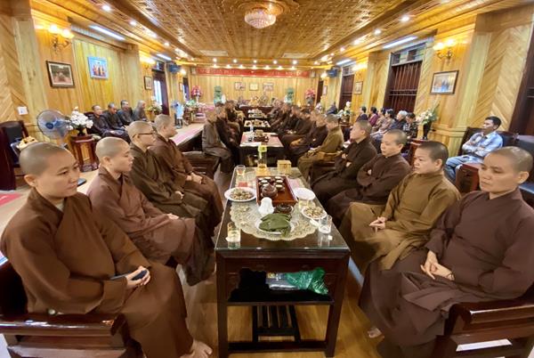 Thái Nguyên: Ban trị sự họp thường kỳ và triển khai khóa An cư kết hạ PL.2564- DL.2020