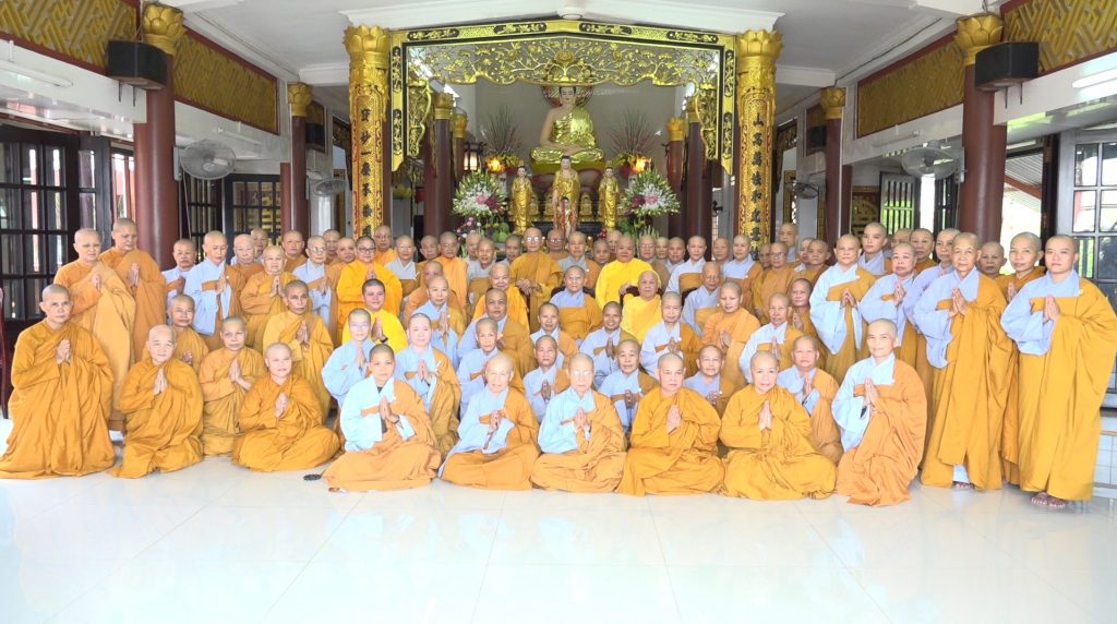 Kiên Giang: Chư Ni tác pháp An cư Kiết hạ PL. 2564 tại trường hạ chùa Bửu Sơn
