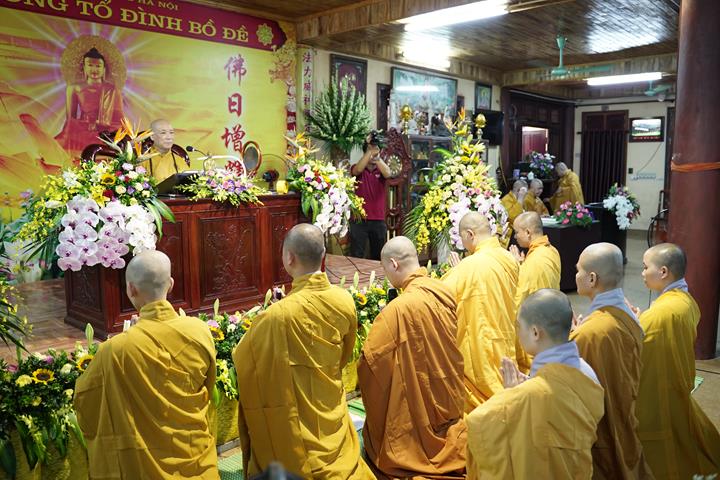 Hà Nội: Lễ khai pháp PL.2564 tại Trường hạ Bồ Đề