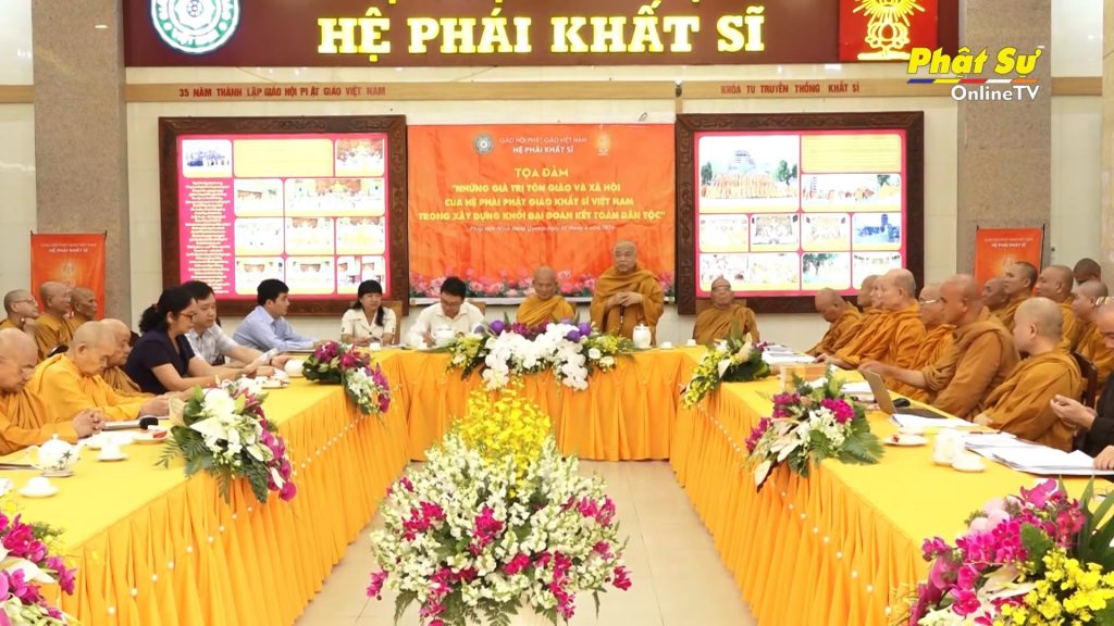 [Video] TP.HCM: Tọa đàm những giá trị Tôn giáo và xã hội của hệ phái Phật giáo Khất sĩ Việt Nam trong xây dựng khối Đại đoàn kết toàn dân tộc