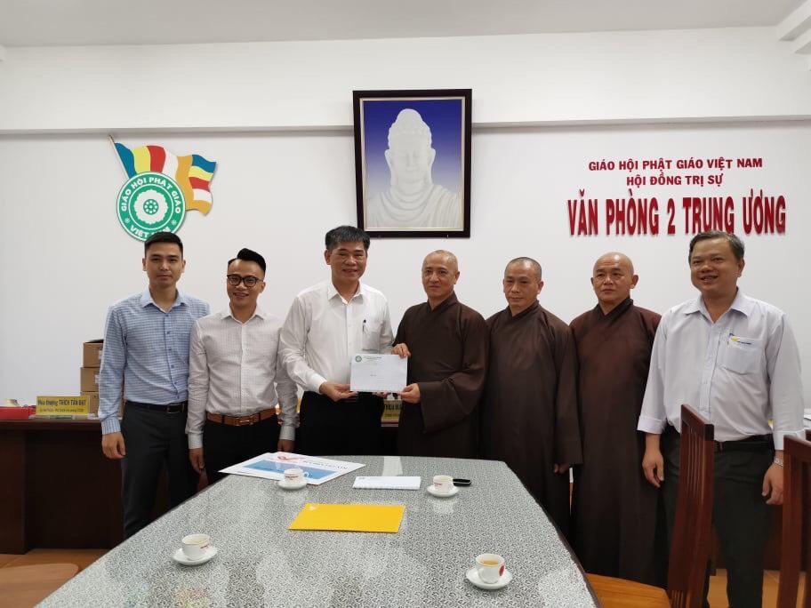 TP.HCM: Trung ương GHPGVN nhận mã gửi thư miễn phí từ tổng công ty Bưu điện Việt Nam