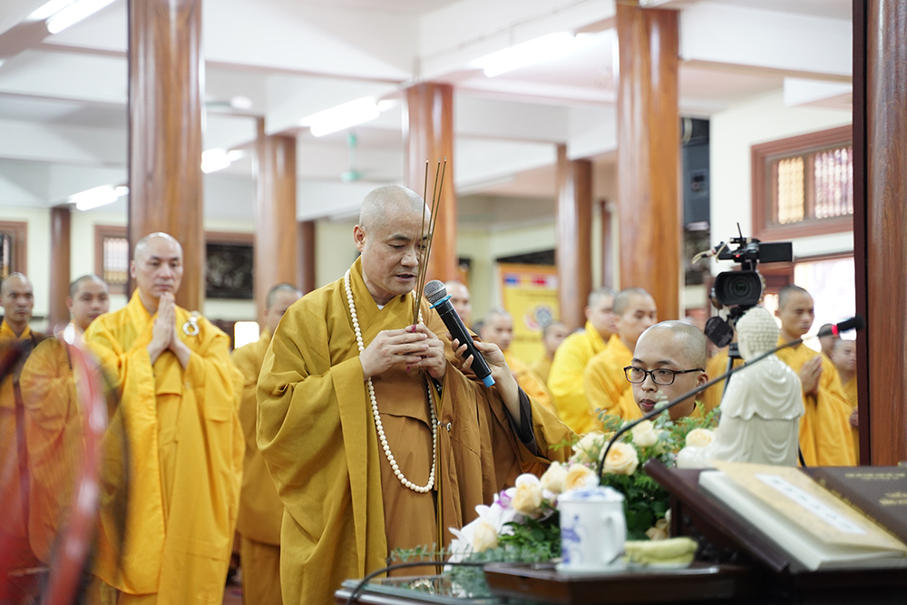 Hà Nội: Trường hạ Đại Từ Ân khai pháp An cư Kiết hạ PL.2564 – DL.2020