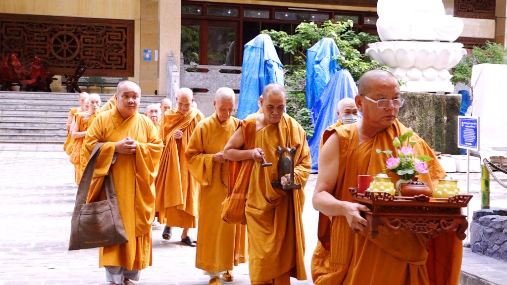 TP. HCM: Ban Trị sự thành phố thăm chư hành giả an cư tại các trường hạ